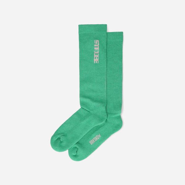 Rick Owens Rick Owens DRKSHDW Strobe Socks DA02B4468 SOCKC AQUA / PEARL