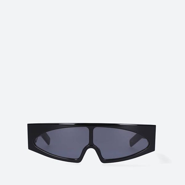 Rick Owens Rick Owens Sunglasses Shield RG0000004 GBLKB BLACK TEMPLE/BLACK LENS