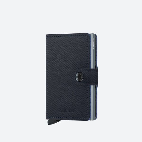 Secrid Secrid Miniwallet Saffiano Msa-Navy
