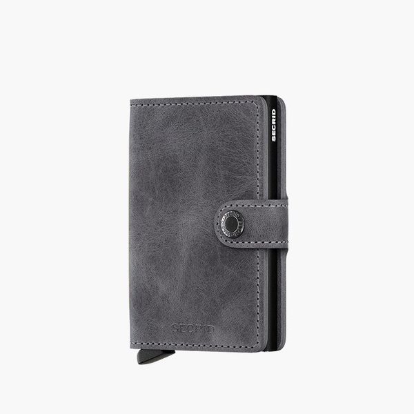 Secrid Secrid Miniwallet Vintage MV-Grey-Black