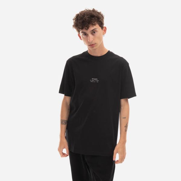 STAMPD STAMPD Stack Logo Perfect Tee SLA-M2990TE-BLK