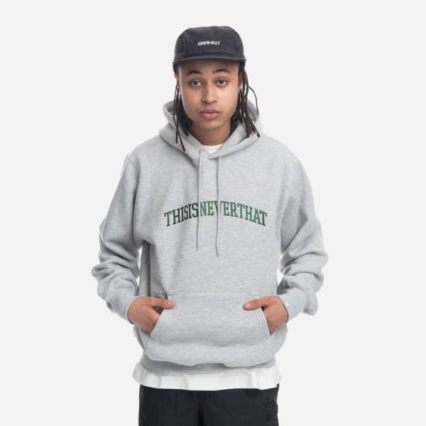 thisisneverthat Мъжки суитшърт thisisneverthat Arch-Logo Hoodie TN223TSWHO01 HEATHER GREY