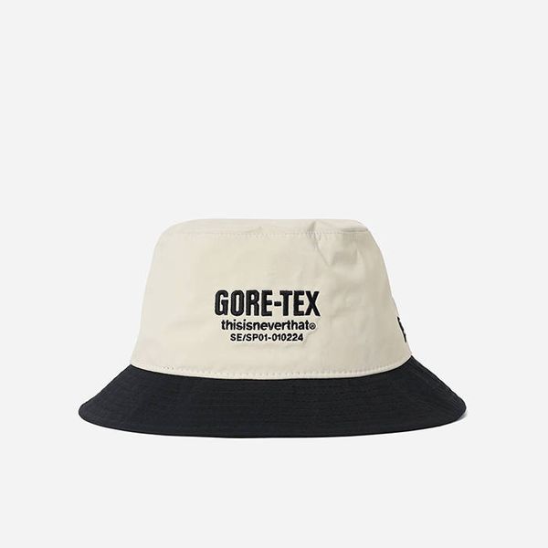 thisisneverthat thisisneverthat GORE-TEX 3L Bucket Hat TN213WHWBK04 STONE