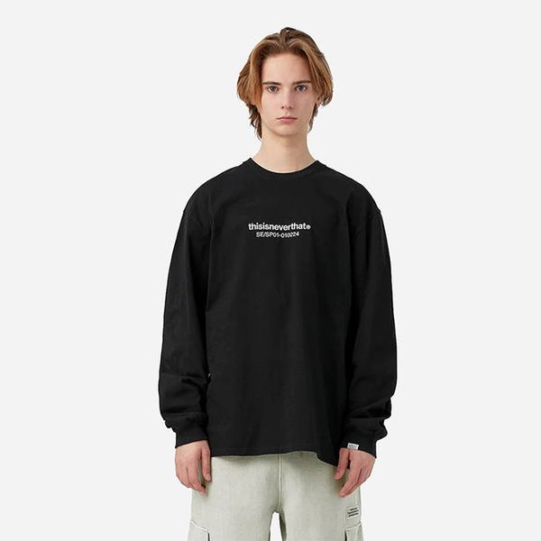 thisisneverthat thisisneverthat SE-SP Longsleeve Tee TN221TTSLT02 BLACK