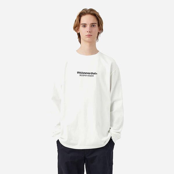 thisisneverthat thisisneverthat SE-SP Longsleeve Tee TN221TTSLT02 WHITE