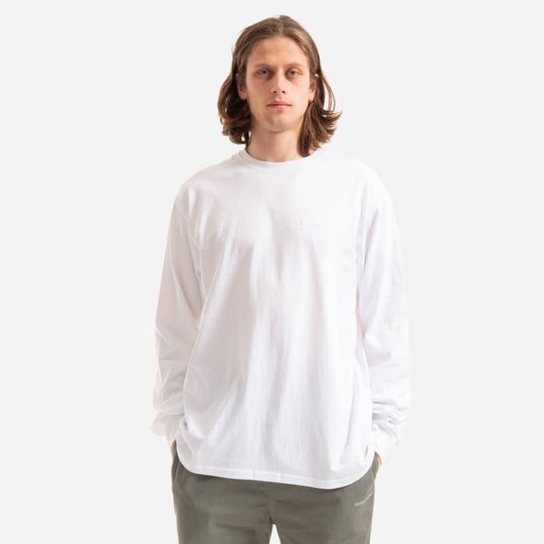 thisisneverthat thisisneverthat Small T-Logo Longsleeve Tee TN221TTSLT01 OFF WHITE