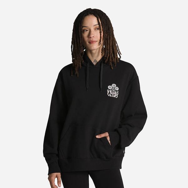 Vans Дамски суичър Vans Try Me Hoodie VN00045NBLK