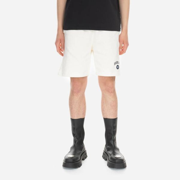 Wood Wood Мъжки къси панталони Wood Wood Jax Jogger Shorts GOTS 10245200-2424 OF WHITE