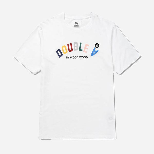 Wood Wood Wood Wood Ace Arch T-shirt 10285702-2222 WHITE