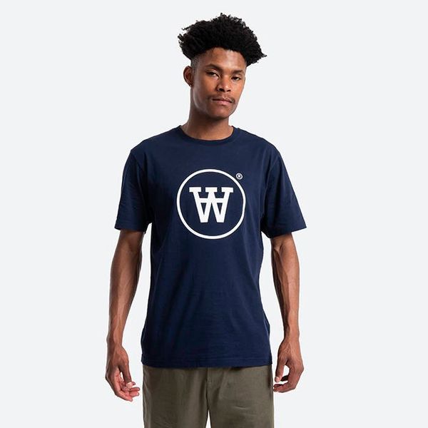 Wood Wood Wood Wood Ace T-shirt 10125701-2222 NAVY