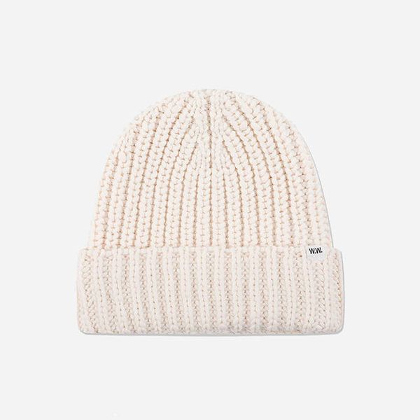 Wood Wood Wood Wood Aisha Puff Wool Beanie 12230800-4038 OFF WHITE