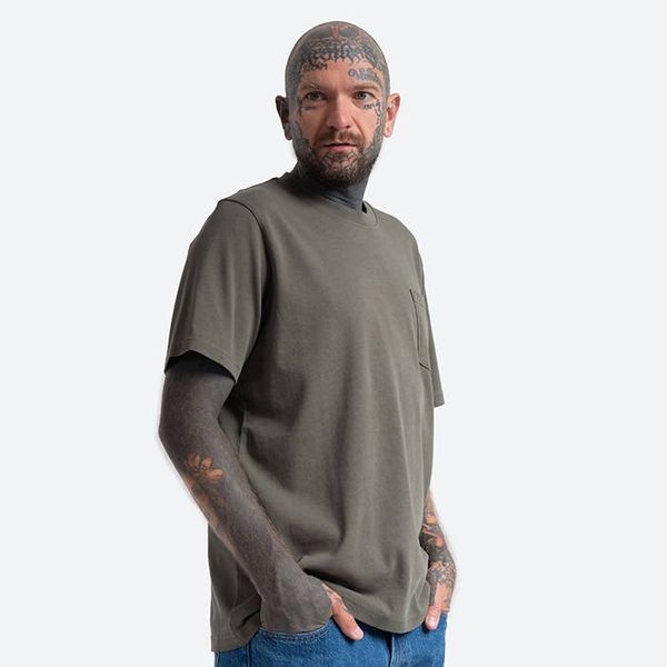 Wood Wood Wood Wood Bobby Pocket T-shirt 12135702-2489 OLIVE