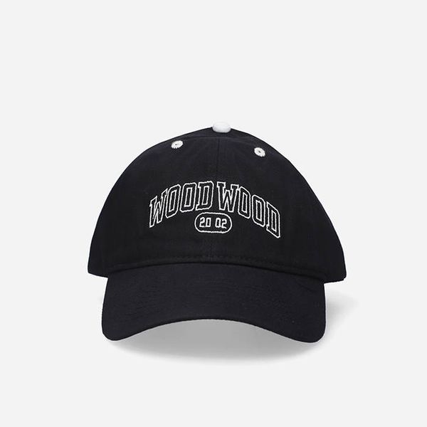 Wood Wood Wood Wood Brian Tennis Cap 12230807-7083 BLACK