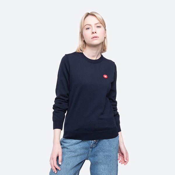 Wood Wood Wood Wood Lyn Crewneck 10001006-4142 Navy