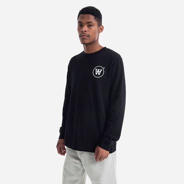 Wood Wood Wood Wood Mak Longsleeve 10145405-2323 BLACK