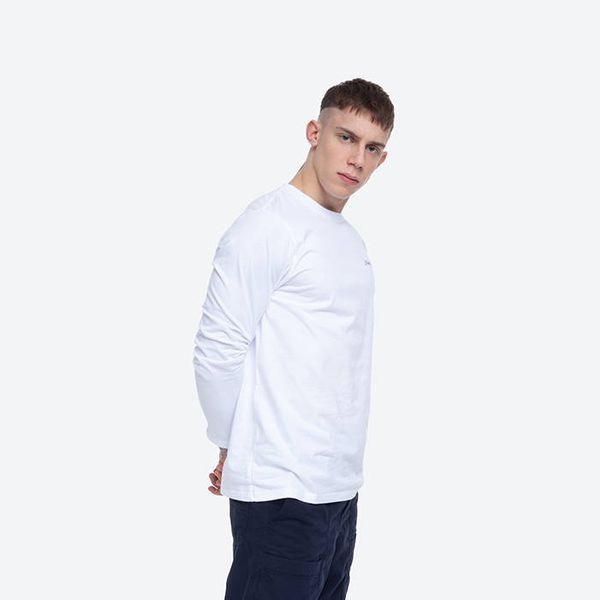 Wood Wood Wood Wood Peter Longsleeve 12045402-2491 BRIGHT WHITE