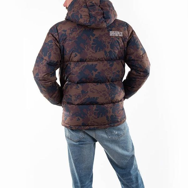 Wood Wood Wood Wood Sander Jacket 12035910-1223 KHAKI AOP