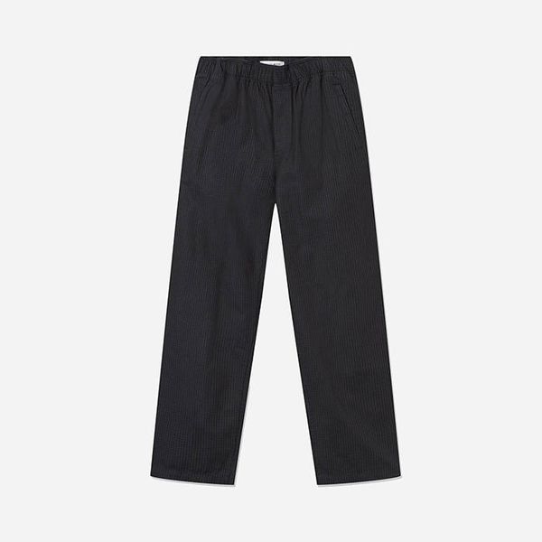 Wood Wood Wood Wood Stanley Crispy Check Trousers 12235008-5274 BLACK