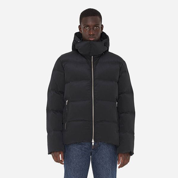 Wood Wood Wood Wood Ventus Tech Stripe Down Jacket 12235910-1242 BLACK