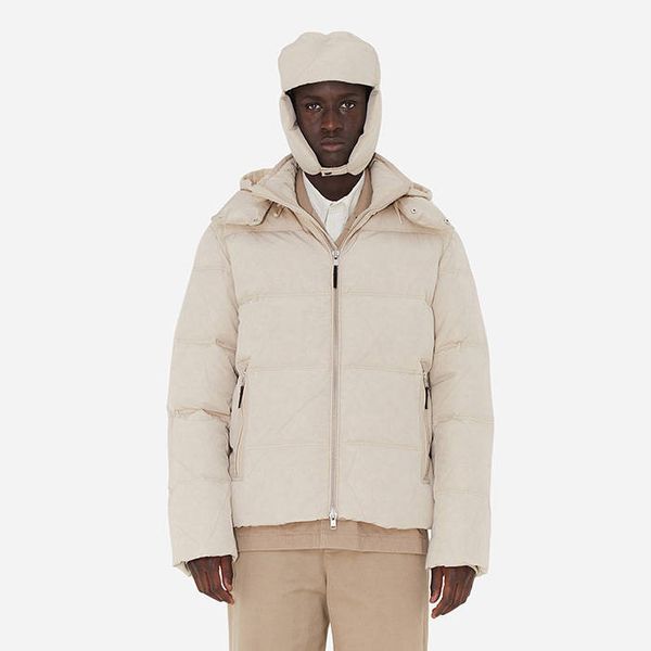 Wood Wood Wood Wood Ventus Tech Stripe Down Jacket 12235910-1242 LIGHT SAND