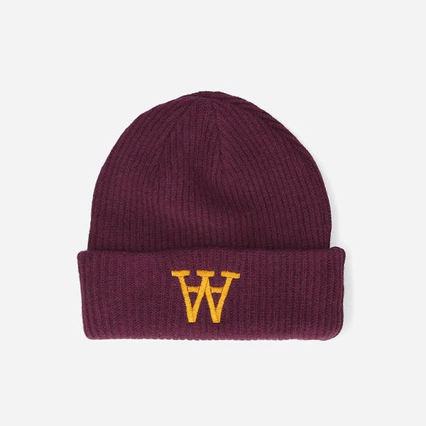 Wood Wood Wood Wood Vin AA Beanie 10230811-4068 BURGUNDY