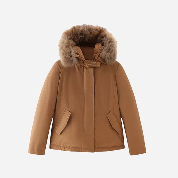 Woolrich Woolrich Arctic Raccoon Short Parka CFWWOU0548FRUT0001 DCA