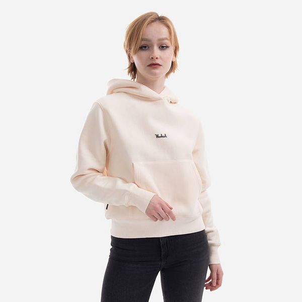 Woolrich Woolrich лого руно качулка CFWWSW0068FRUT2810 840