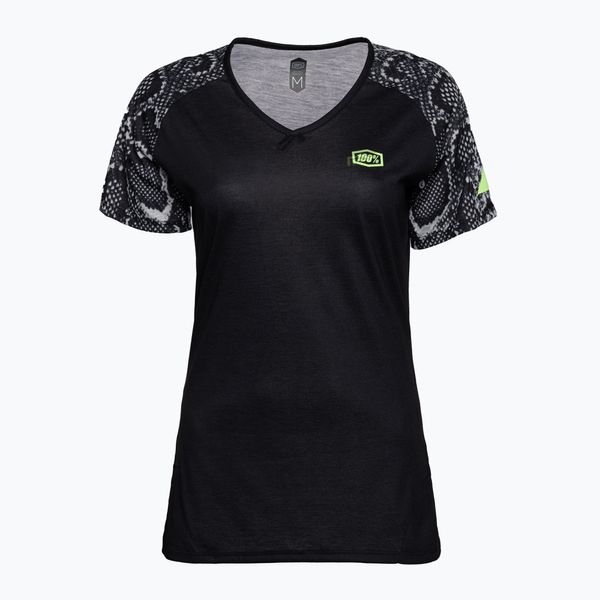 100% Дамско колоездачно трико 100% Airmatic Jersey SS черно STO-44306-433-10