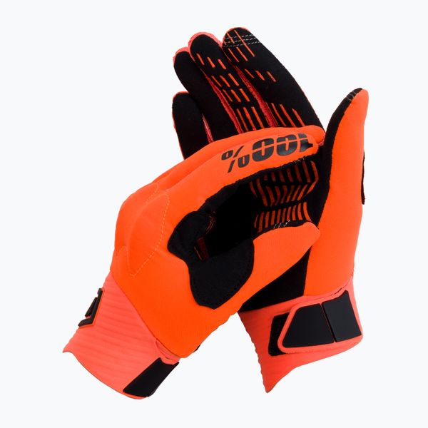 100% Велосипедни ръкавици 100% Cognito orange STO-10013-260-10