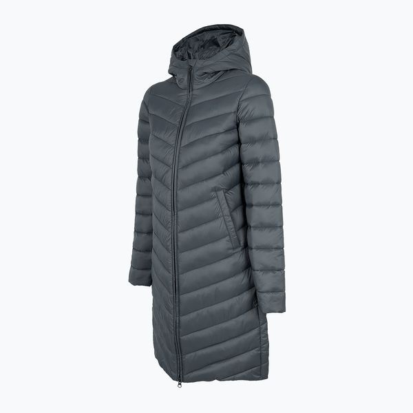 4F Дамско пухено яке 4F синьо H4Z22-KUDP015