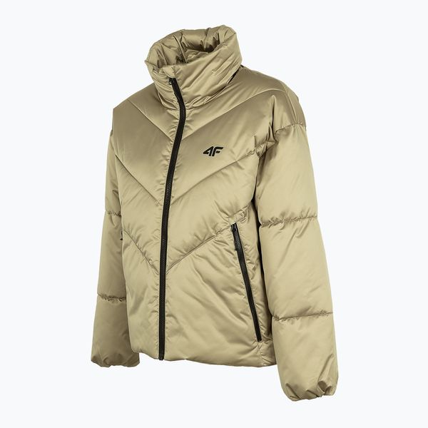 4F Дамско пухено яке 4F зелено H4Z22-KUDP019
