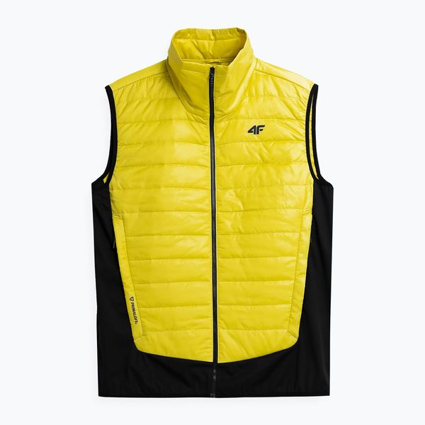 4F Мъжка туристическа жилетка 4F BZM060 45S жълта H4Z22-BZM060