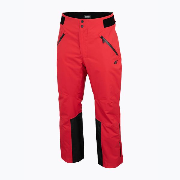4F Мъжки ски панталони 4F червени H4Z22-SPMN006