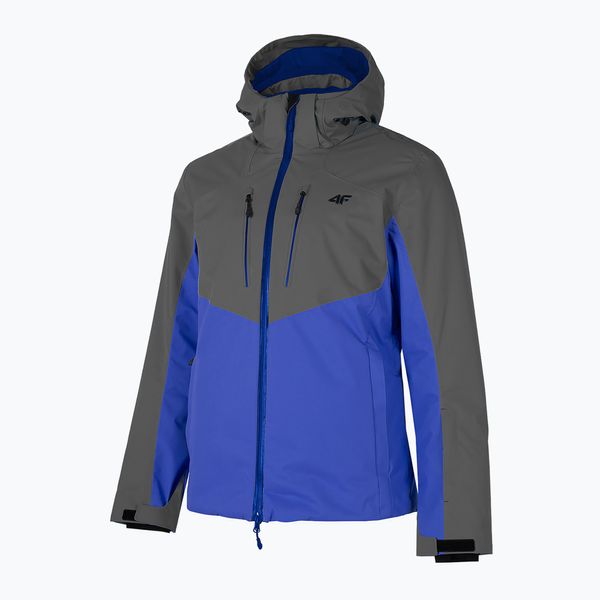 4F Мъжко ски яке 4F синьо-сиво H4Z22-KUMN011