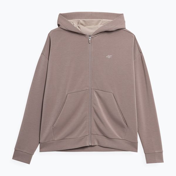 4F Женски потник за йога 4F кафяв 4FSS23TSWSF213-82S