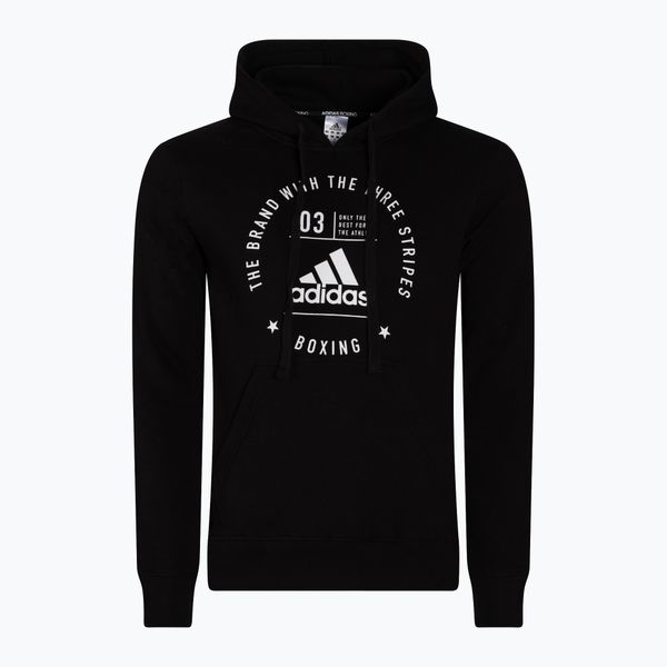 adidas adidas Блуза с качулка Boxing training sweatshirt black ADICL02B