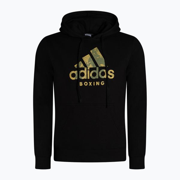 adidas adidas качулка Boxing Лого тренировъчен суитшърт черен ADICLHD20B
