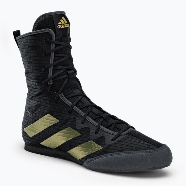 adidas Боксови обувки adidas Box Hog 4 черен-златист GZ6116