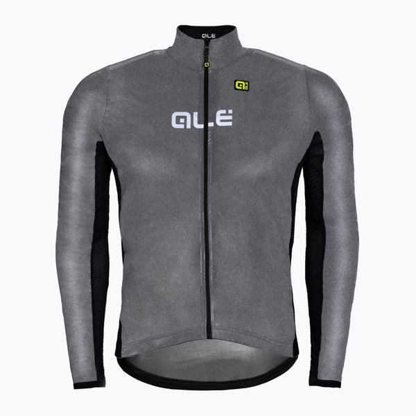 Alé Мъжко яке за колоездене Alé Black Reflective grey L20037401