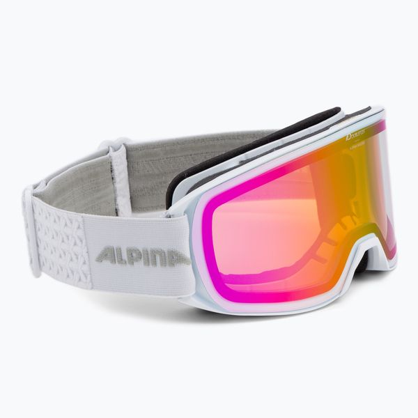 Alpina Alpina Nakiska HM Ски очила за жени White 7280811