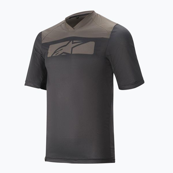 Alpinestars Мъжко колоездачно трико Alpinestars Drop 4.0 SS Jersey сиво 1766220/1065
