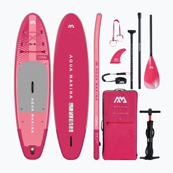 Aqua Marina Aqua Marina Coral 10'2" розова SUP дъска BT-23COPR