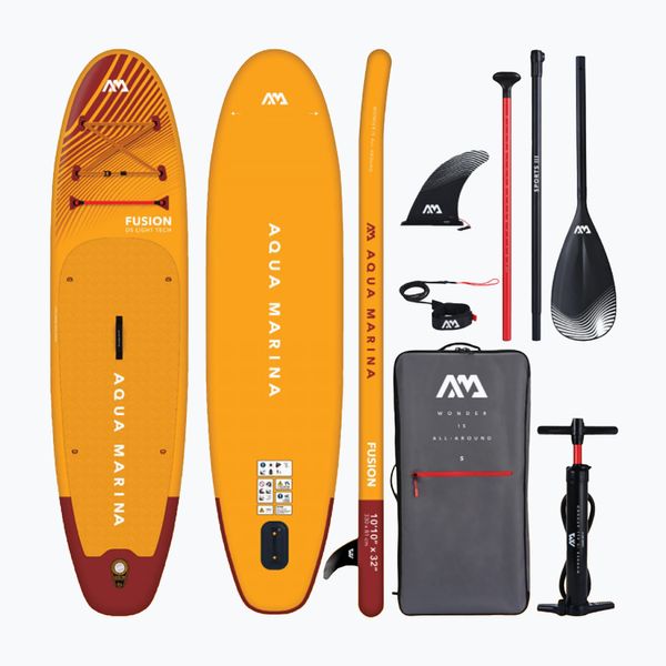 Aqua Marina Aqua Marina Fusion 10'10" жълта SUP дъска BT-23FUP