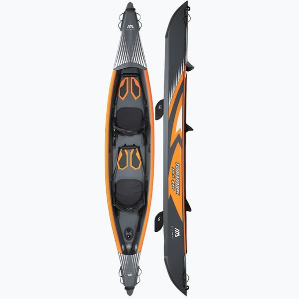 Aqua Marina Aqua Marina Tomahawk надуваем каяк с високо налягане за 2 човека 14'5″ Air-K 440 сив