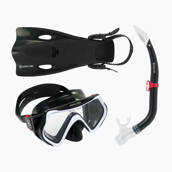 Aqualung Детски комплект за гмуркане с шнорхел Aqualung черен SV1160101