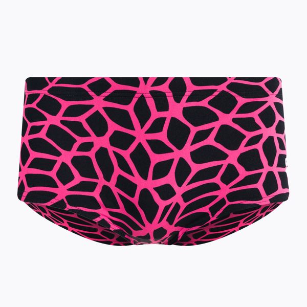 arena Мъжки къси панталони за плуване arena Carbonics с ниска талия black/pink 000053