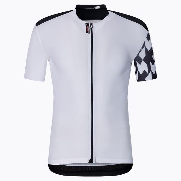 ASSOS ASSOS Equipe RS Targa S9 мъжко колоездачно трико черно и бяло 11.20.323.57