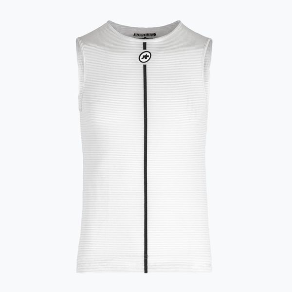 ASSOS Мъжка термо тениска ASSOS Summer NS бяла P11.40.428.57