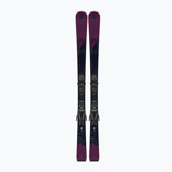 ATOMIC Дамски ски за спускане ATOMIC Cloud Q9 + M10 GW black/purple AASS03076