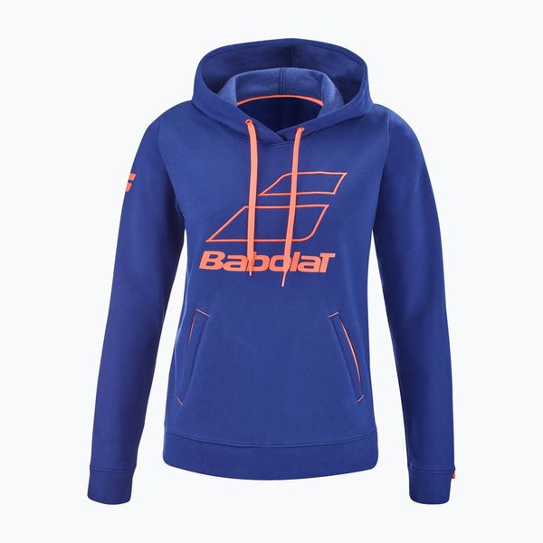 Babolat Дамски тенис суитшърт Babolat Exercise Hood blue 4WTD041